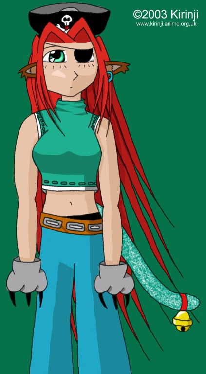 Catgirl Pirate (Colour)