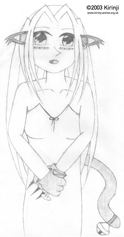 Catgirl at an party!!