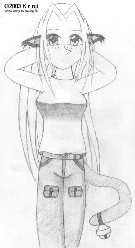 Catgirl Standing
