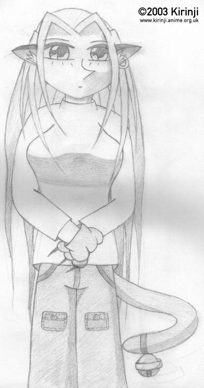 Catgirl posing (yet again)