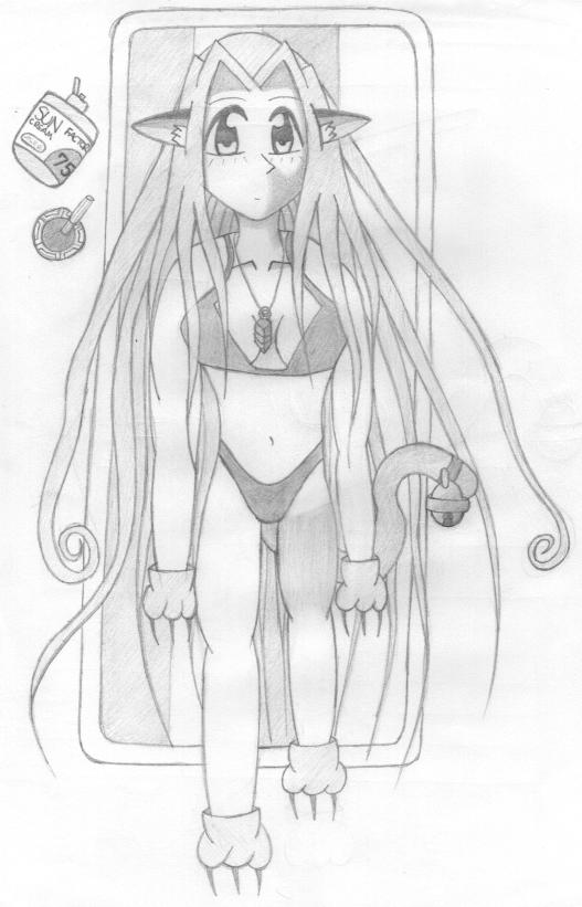 Catgirl Beach