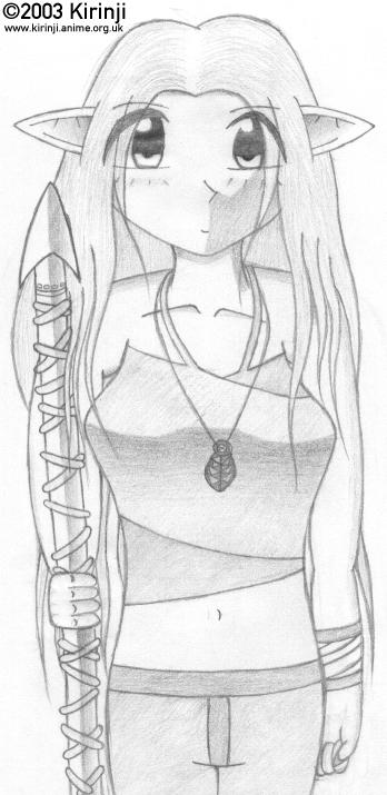 An Elf's Spear